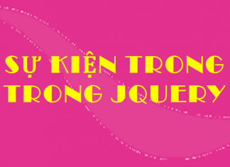 Sự kiện trong jquery su-kien-trong-jquery