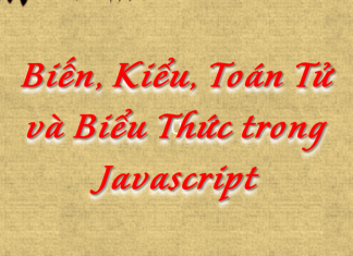 Biến kiểu dữ liệu toán tử trong Javascript