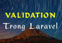 Validation trong Laravel validation-trong-laravel