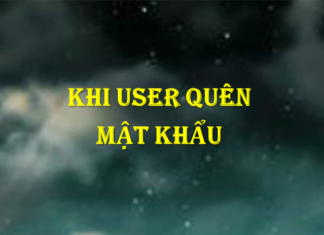 Khi user quên mật khẩu khi-user-quen-mat-khau
