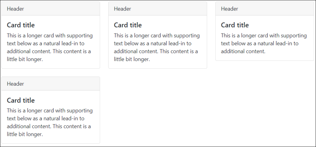 card-groups