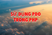 Sử dụng pdo trong php su-dung-pdo-trong-php