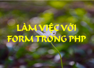 Làm việc với form trong php làm việc với-form trong php
