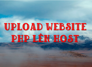 Upload website php lên host upload website php lên host