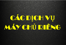 Các dịch vụ máy chủ riêng Các dịch vụ máy chủ riêng