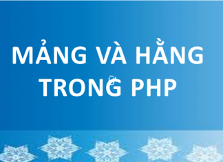 Mảng và hằng trong PHP mang-va-hang-trong-php