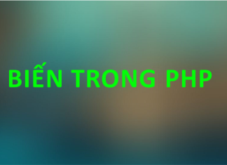 Biến trong PHP bien-trong-php