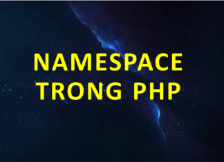 Namespace trong PHP namspace-trong-php