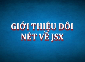 Giới thiệu về JSX gioi-thieu-ve-jsx