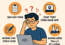 Những cái khó lập trình viên tự tạo cho mình Những cái khó lập trình viên tự tạo cho mình