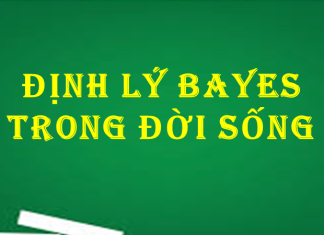 Định lý Bayes trong đời sống Định lý Bayes trong đời sống