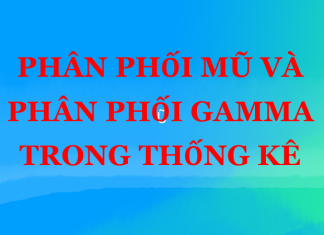 Phân phối mũ và phân phối Gamma trong thống kê Phân phối mũ và phân phối Gamma trong thống kê