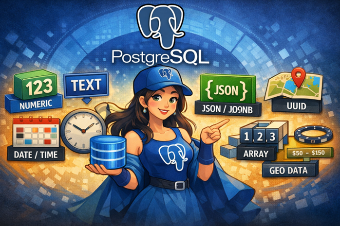 Các kiểu dữ liệu trong PostgreSQL
