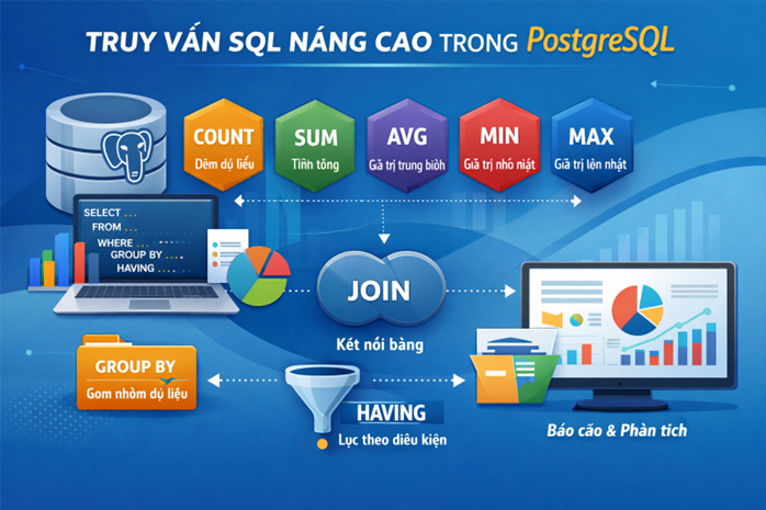 Truy vấn SQL nâng cao trong PostgreSQL